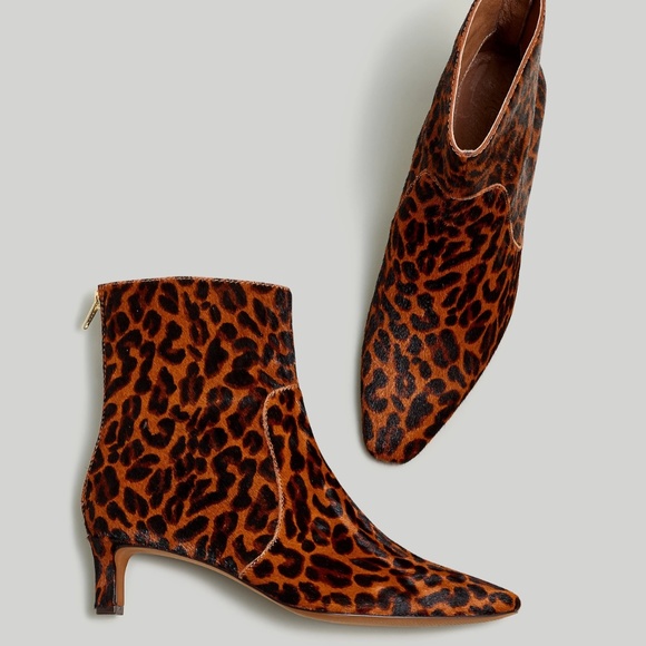 Madewell Shoes - New MADEWELL Size 8 The Dimes Kitten-Heel Boot in Haircalf